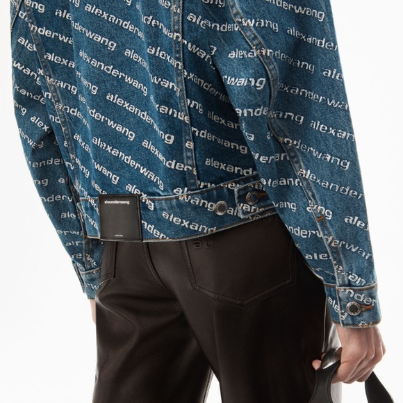 Alexander wang denim jacket (S) - Picture 4 of 5